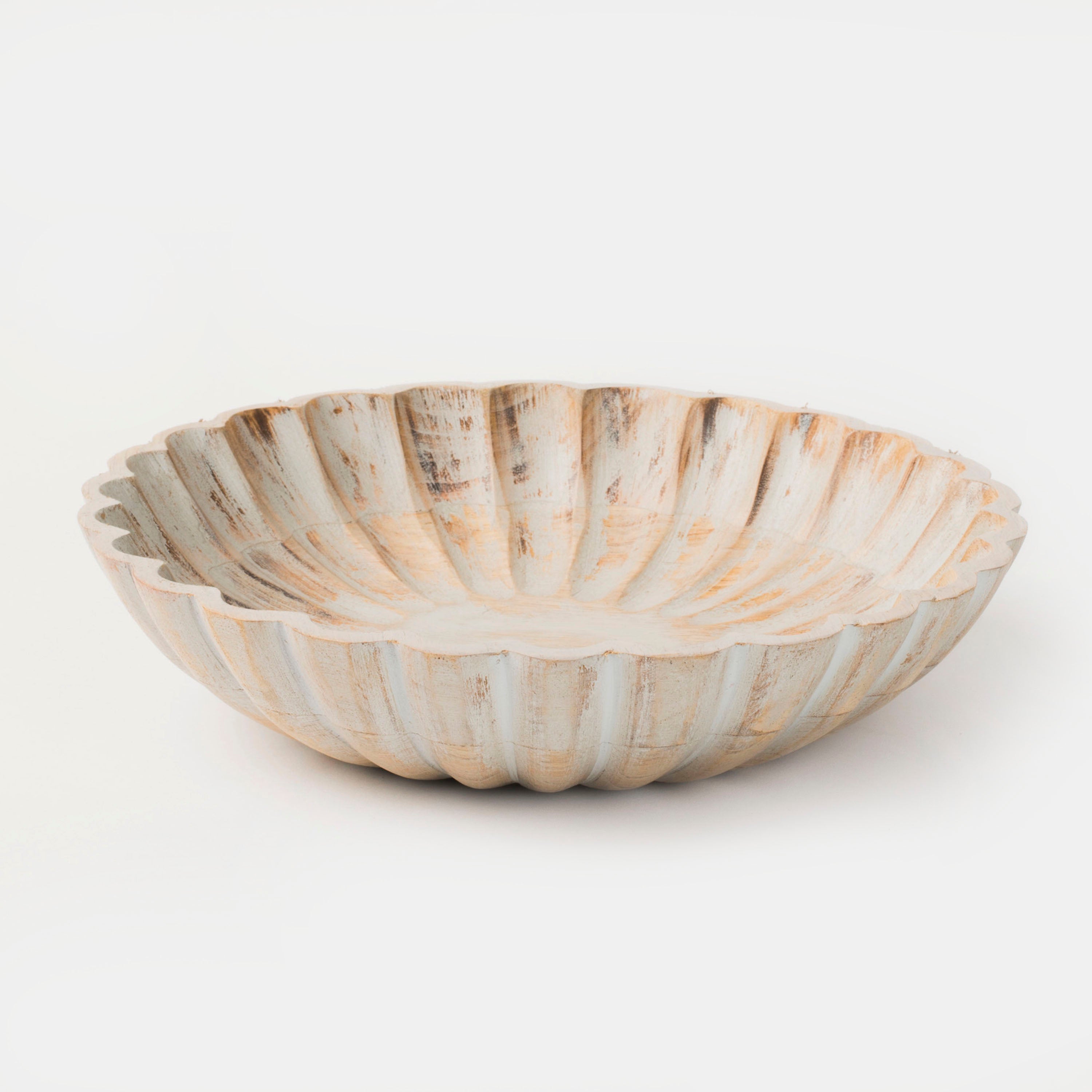 Scallop Serenity Bowls - Greywash