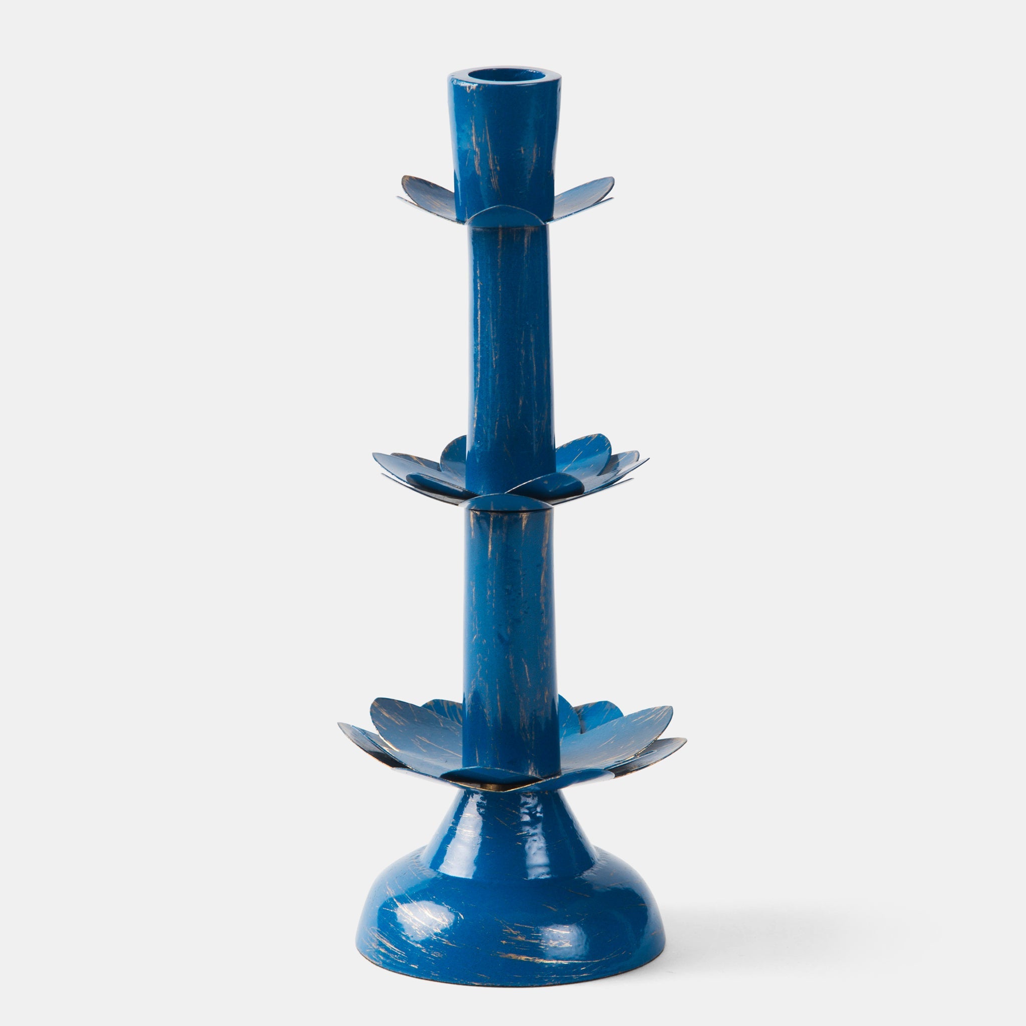 Lotus Bloom Tapered Candleholders