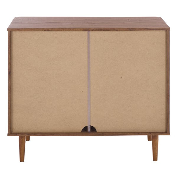 Brey 2 Door Compact Sideboard in Walnut