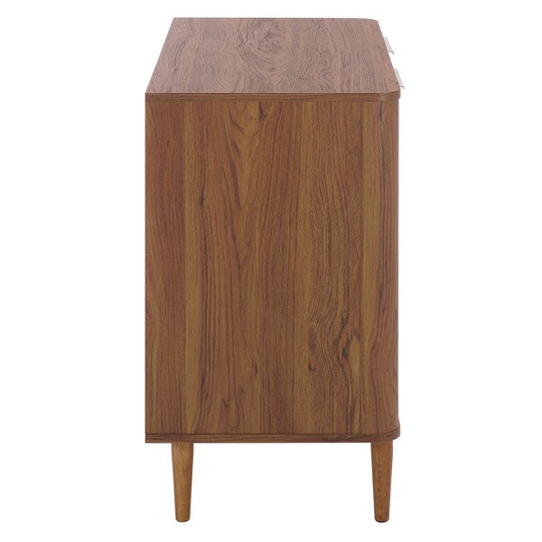 Brey 2 Door Compact Sideboard in Walnut