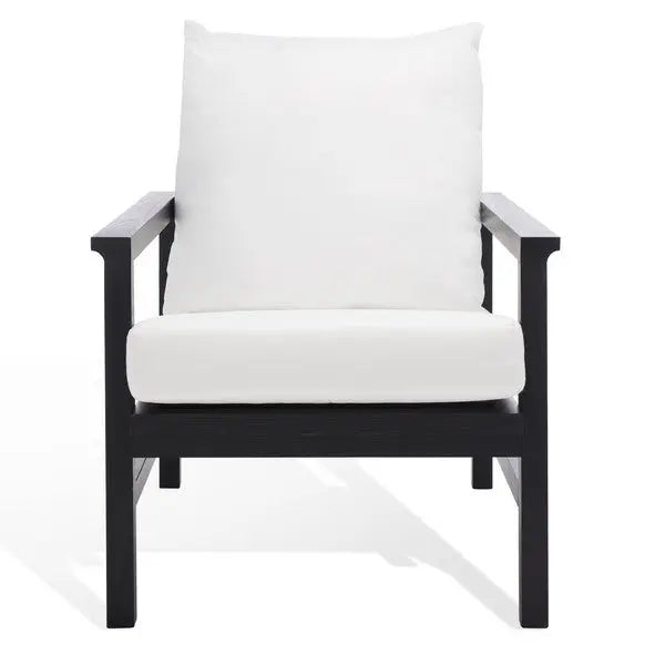 Maddison Black Cane Back Accent Chair - The Mayfair Hall