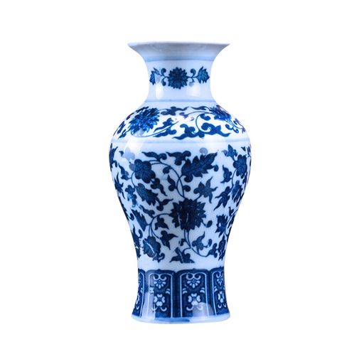 Floral Fluted Bud Vase