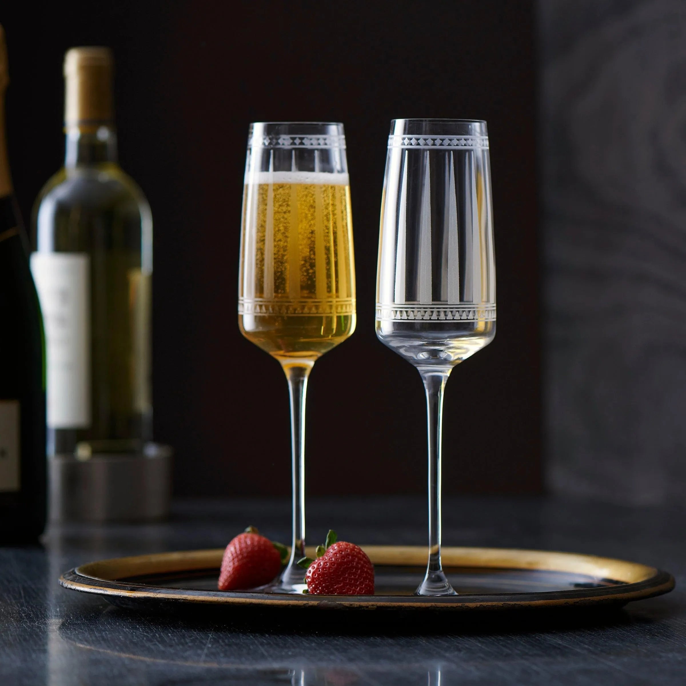 Marrakech Champagne Glasses, Set of 2 - The Mayfair Hall