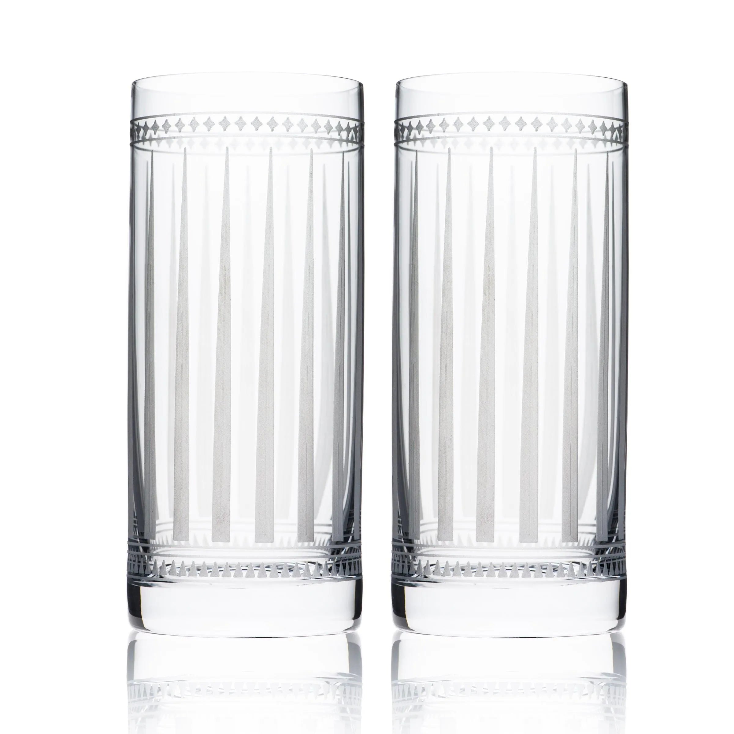 Caskata Wholesale Marrakech Highball Glasses, Set of 2