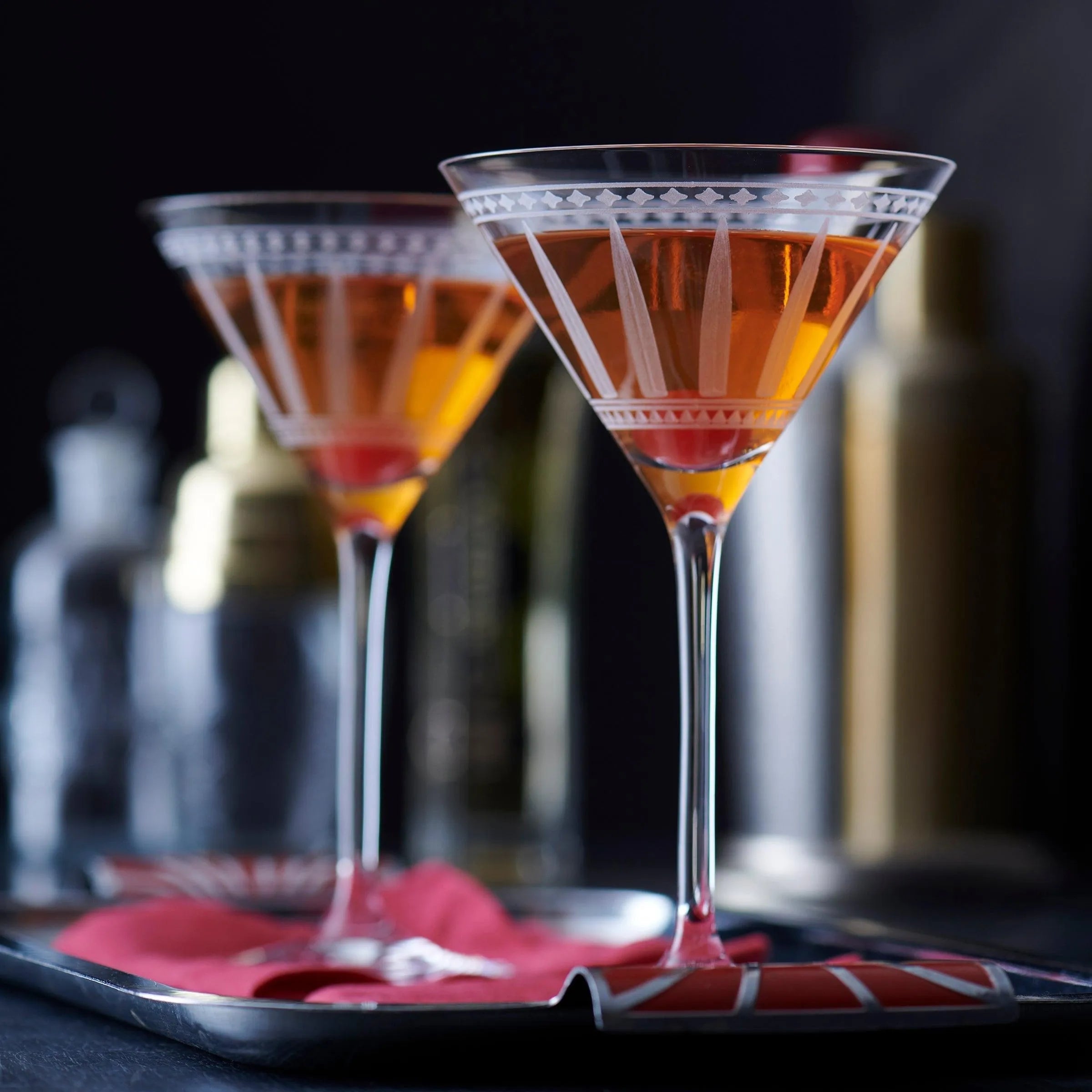 Caskata Wholesale Marrakech Martini Glasses, Set of 2