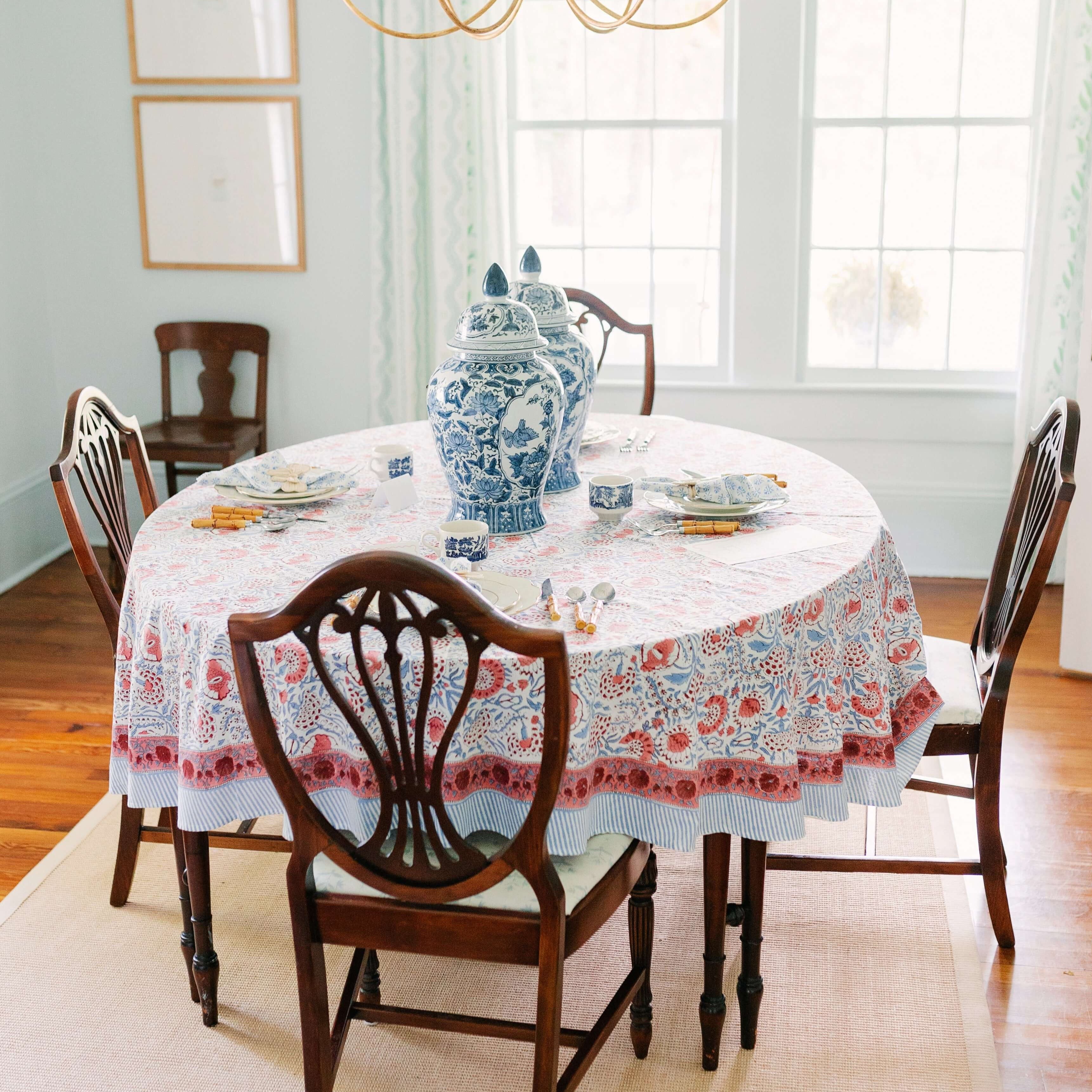 Hydrangea Tablecloth