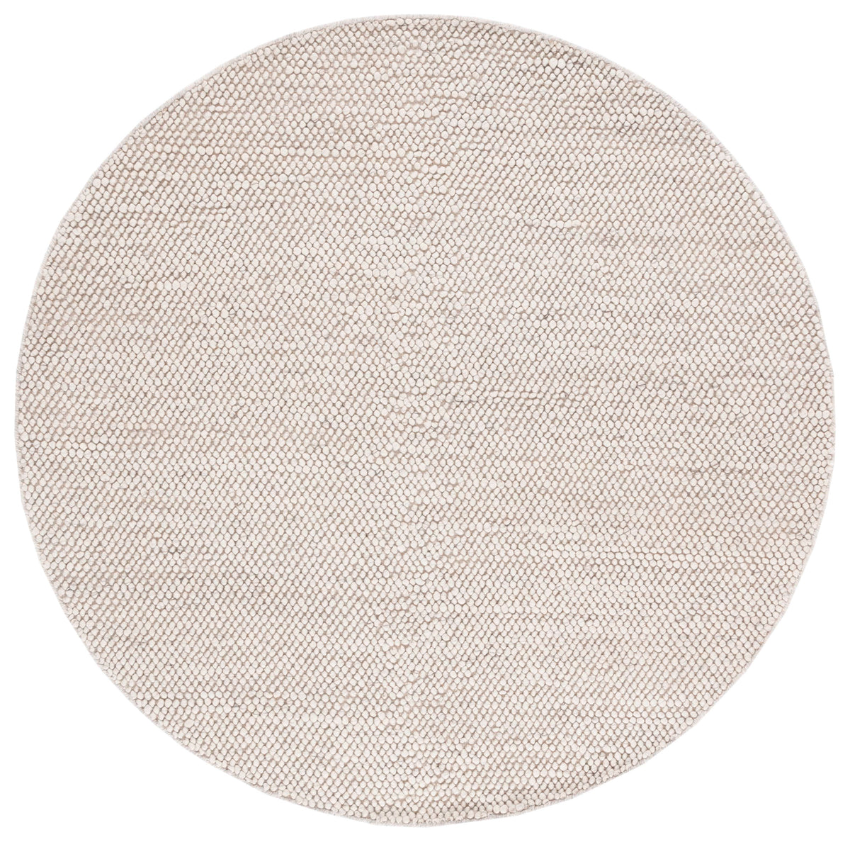Natura Coastal Handwoven Area Rug in Gray and Ivory