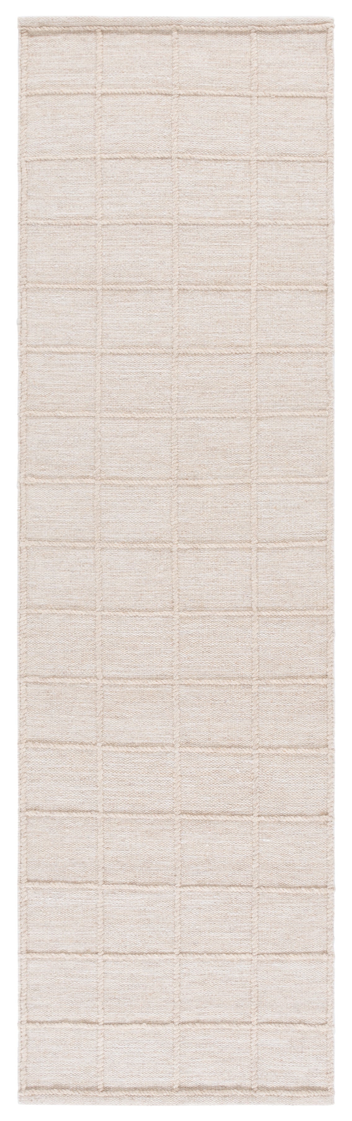 Natura Modern Handwoven Area Rug in Beige