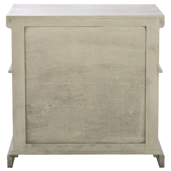 Ahasu Nightstand in Natural Gray