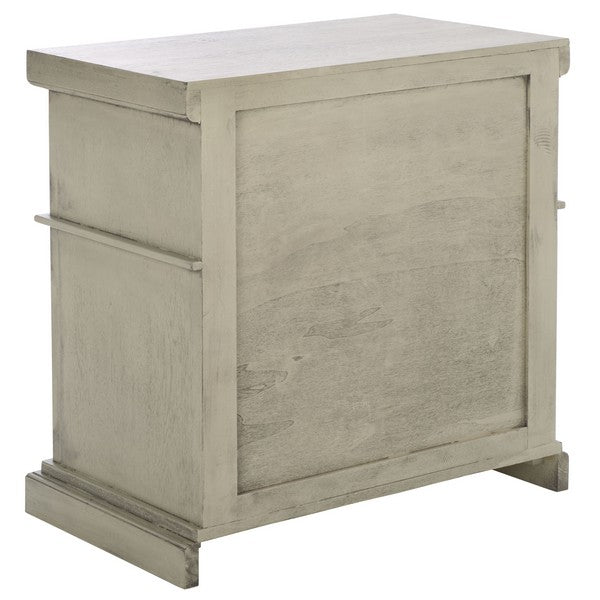 Ahasu Nightstand in Natural Gray