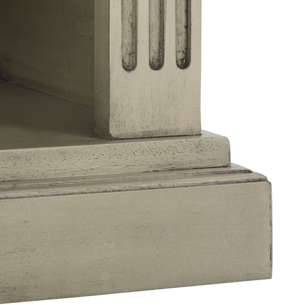 Ahasu Nightstand in Natural Gray