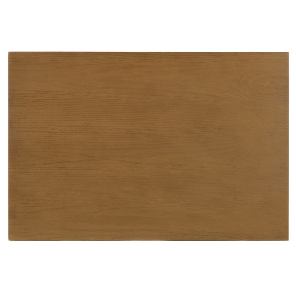 Arshia Wood Nightstand with 2 Drawer in Sand