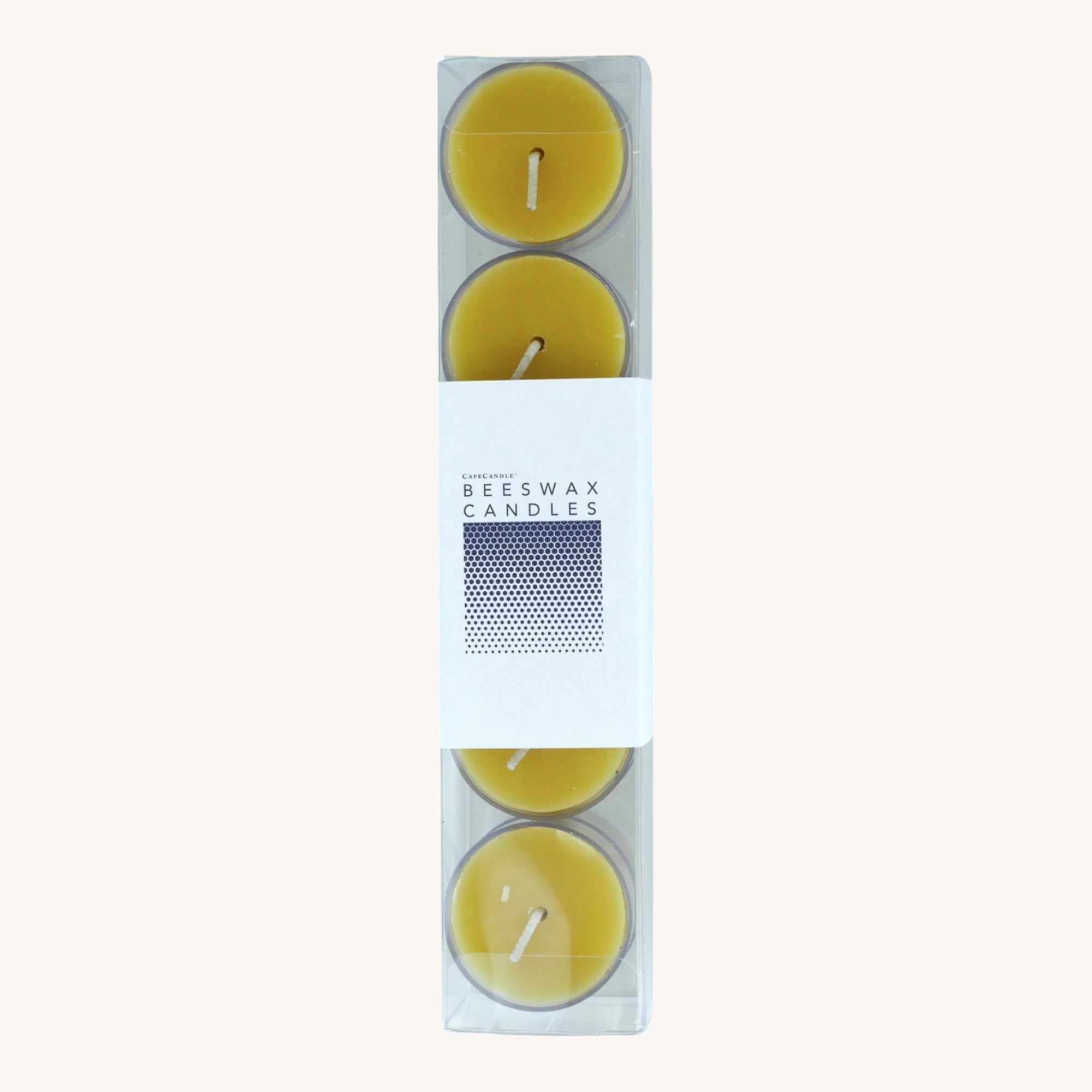 Beeswax Natural Tealights - Box of 10