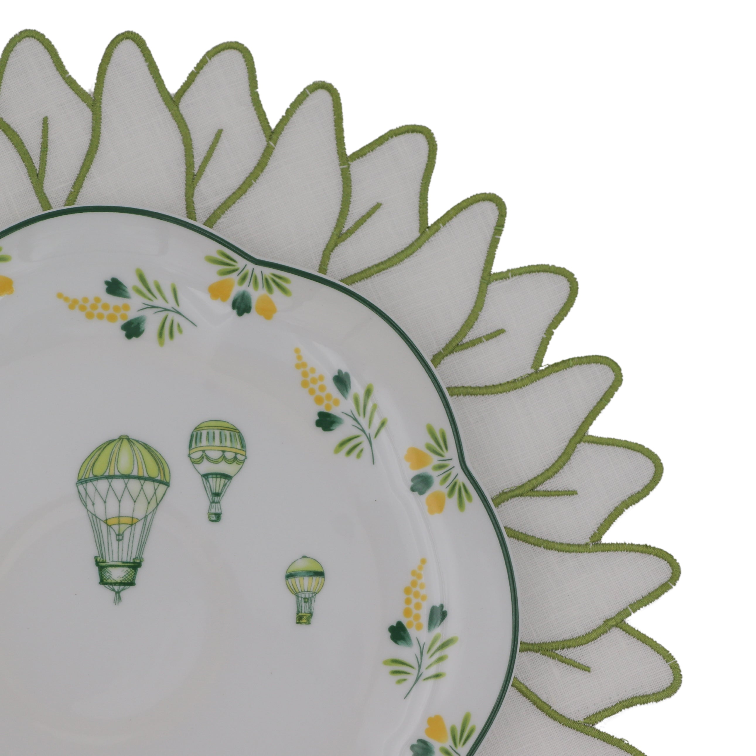Olive Bloom Placemat - Set of 4