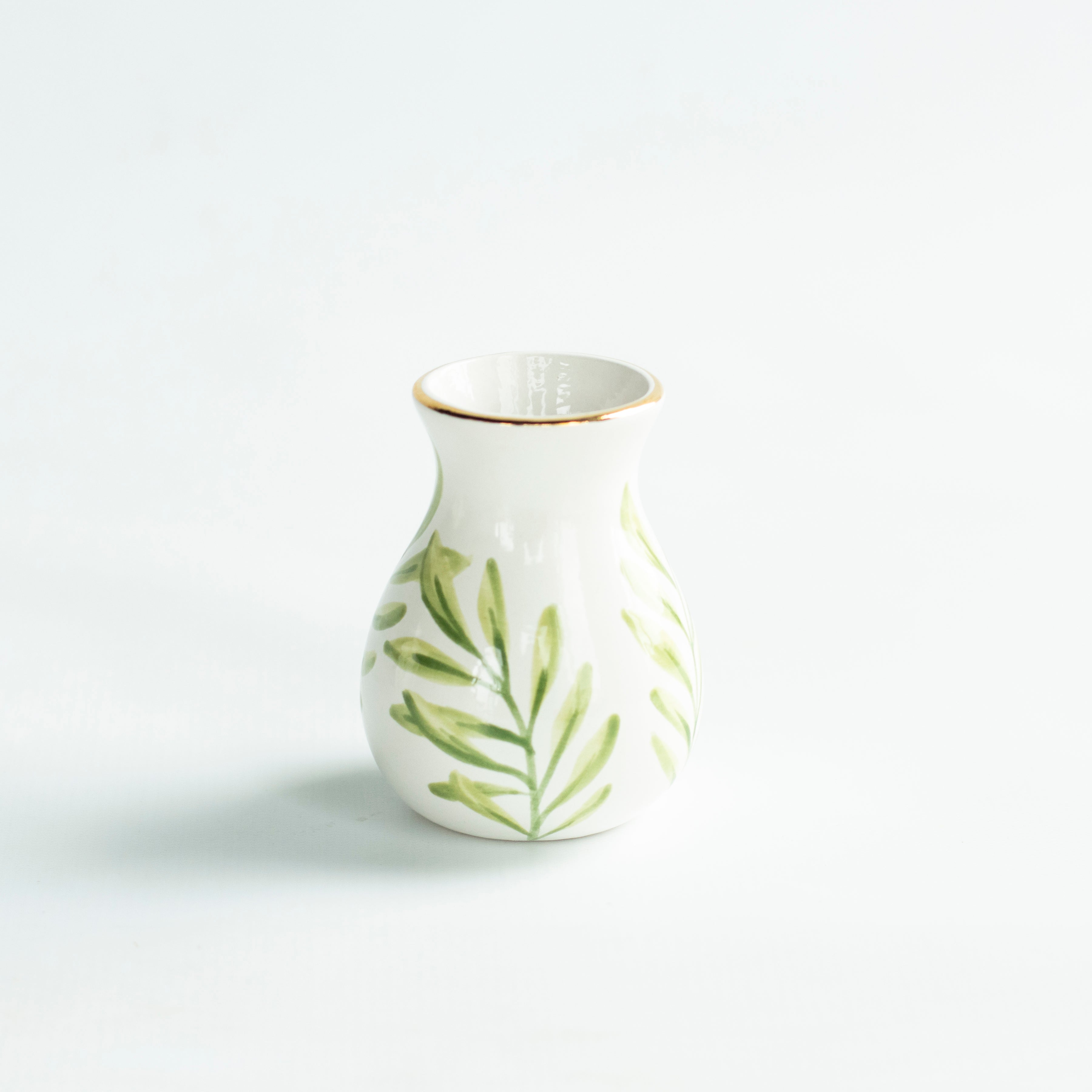 Olive Branch Posy Bud Vase
