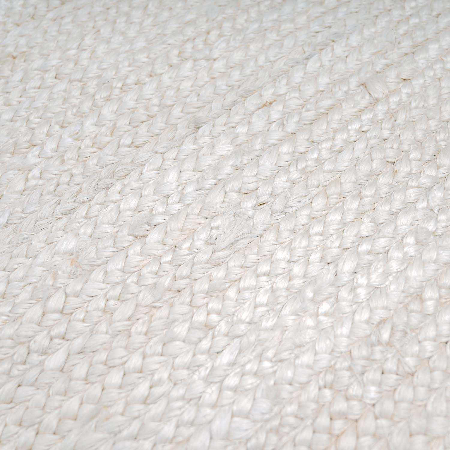 Pangnir Braided Jute Rug in Cream