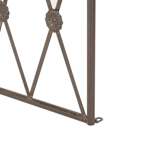 Atticus Iron Archway in Rustic Brown