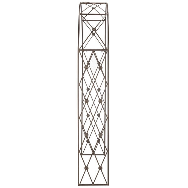 Atticus Iron Archway in Rustic Brown