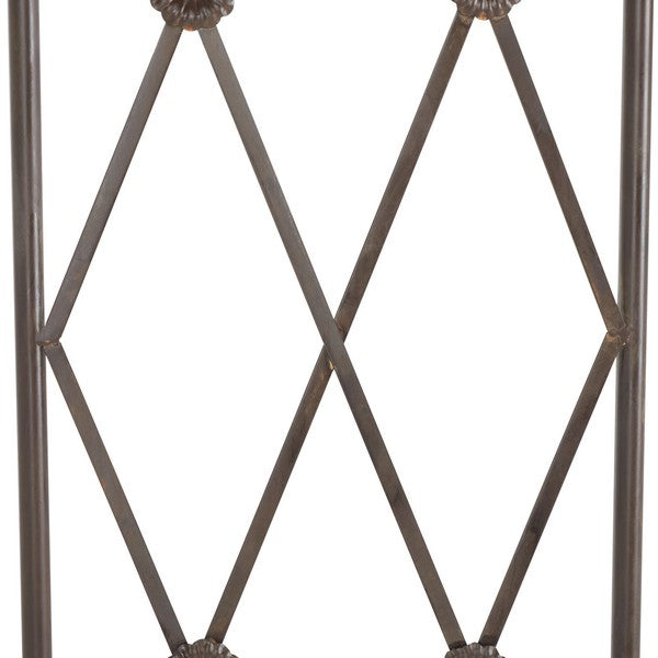 Atticus Iron Archway in Rustic Brown