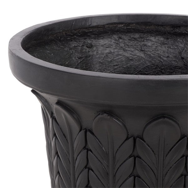 Apollo Outdoor Planter Pot in Black