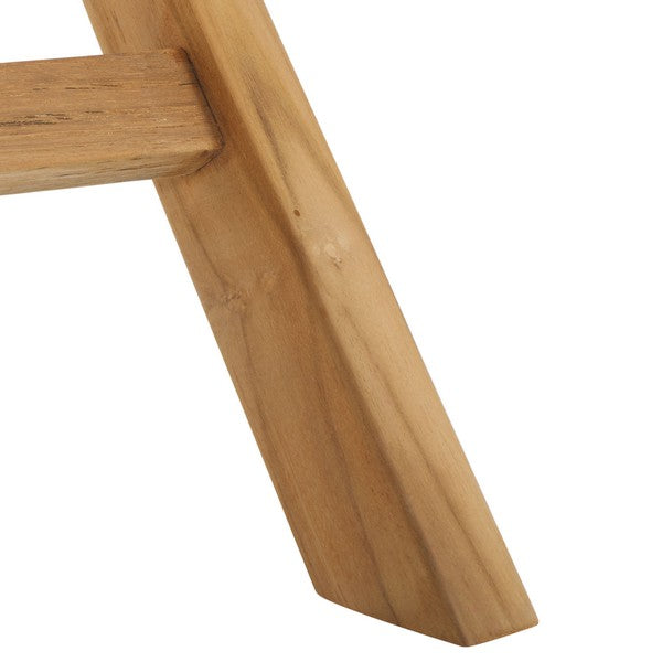 Marcus Teak Patio Folding Chair in Natural (Set of 2)