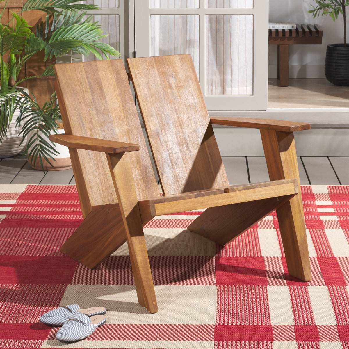 Maya Adirondack Chair in Teak