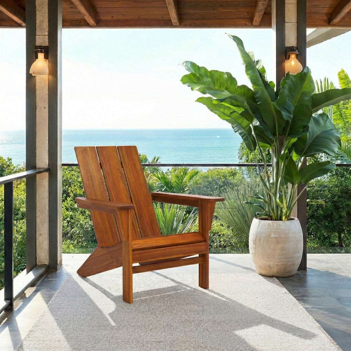 Alton Adirondack Chair in Teak