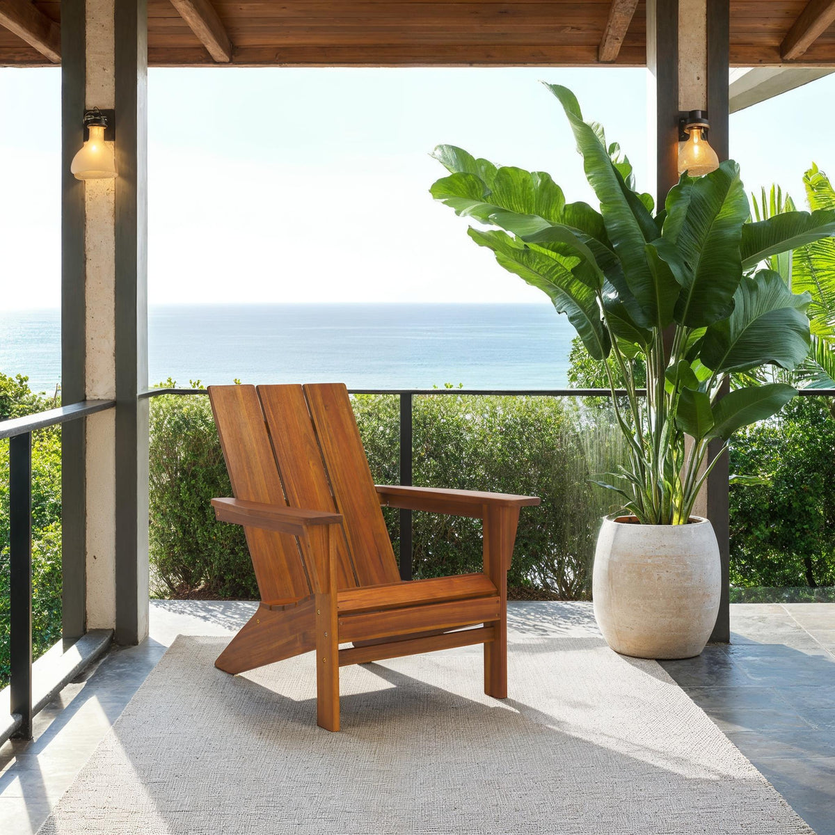Alton Adirondack Chair in Teak