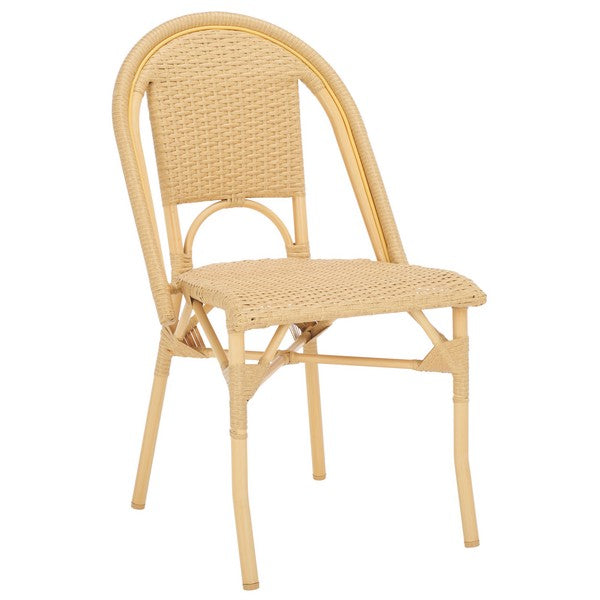 Torino Wicker Side Chair in Natural Wash (Set of 2)