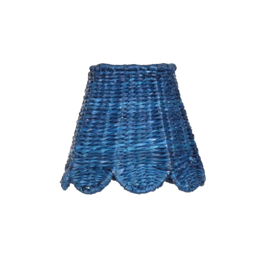 Petite Handwoven Lampshades (Scalloped Base) - The Mayfair Hall