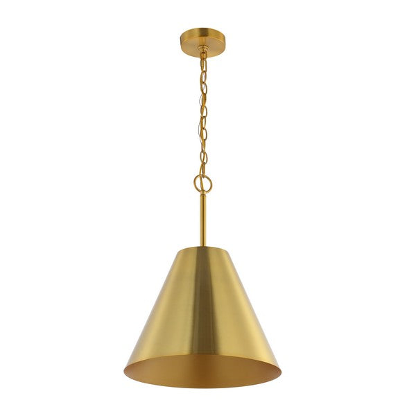 Jenner Pendant in Brass Gold