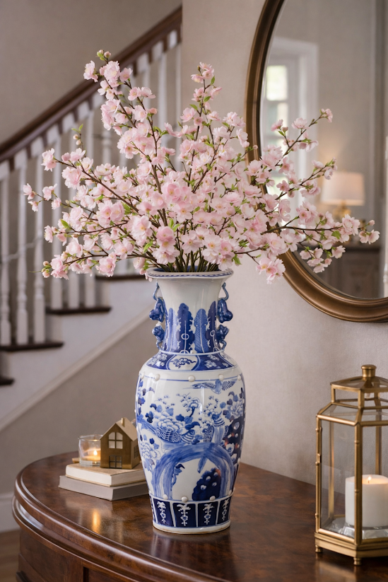 The Enchanted Home Bird Scene Vase - Thumbnail 2