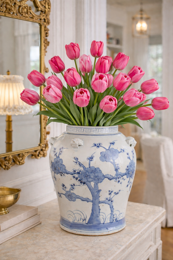 Cherry Blossom Jar