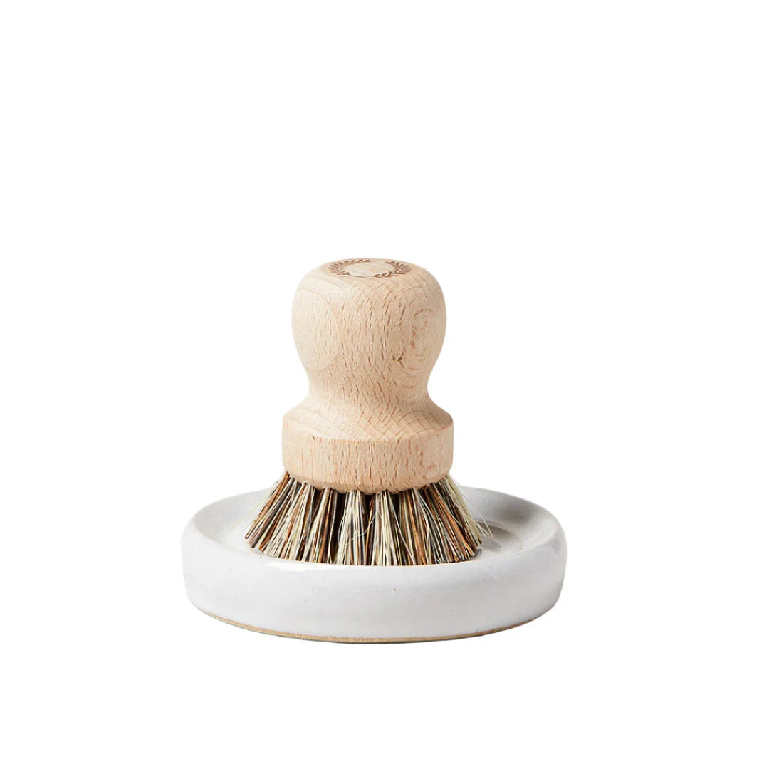 Laurel Pot Brush Set