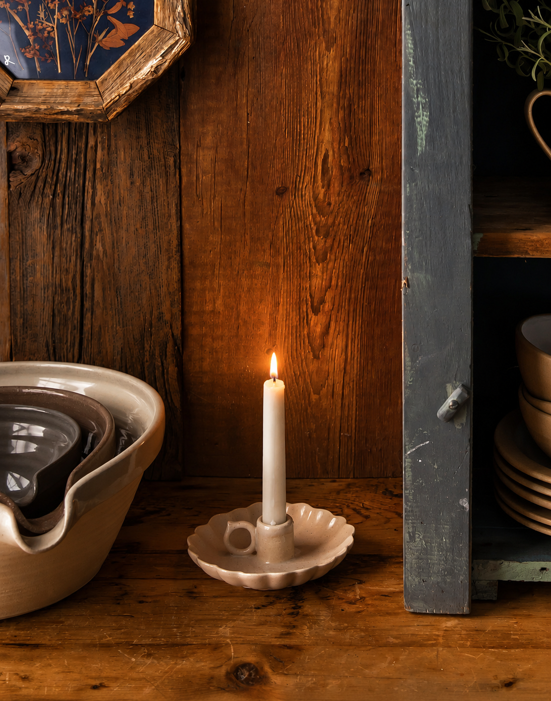 Cottage Candlestick