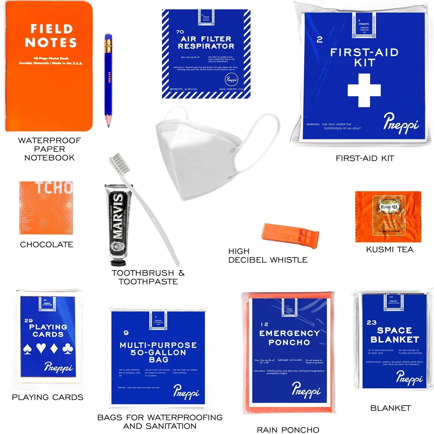 Preppi | The Prepster Lite | 3-Day Emergency Kit - The Mayfair Hall