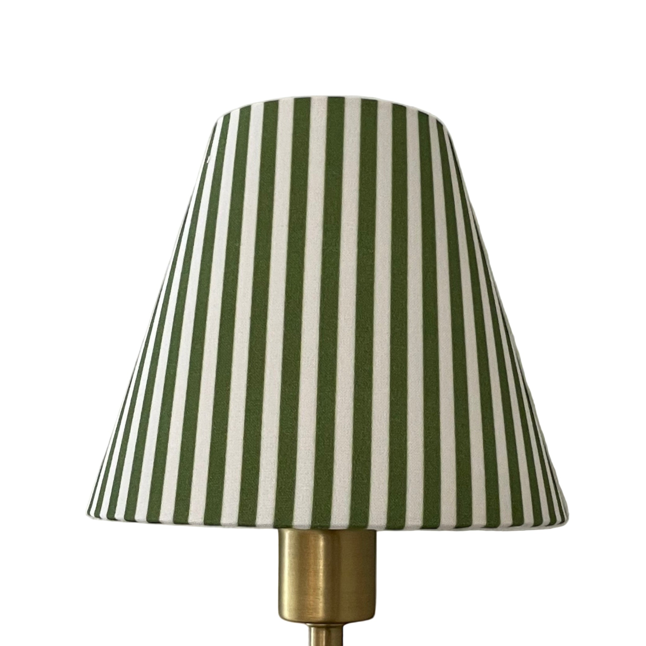 Striped Cotton Sconce Shade