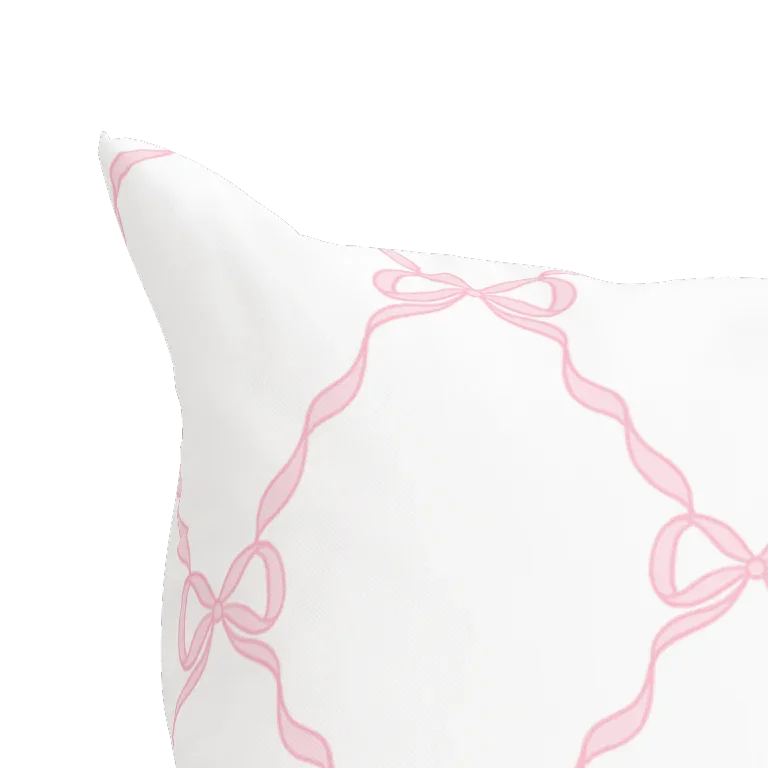 Pink Bow Pillow in Windsor - The Mayfair Hall