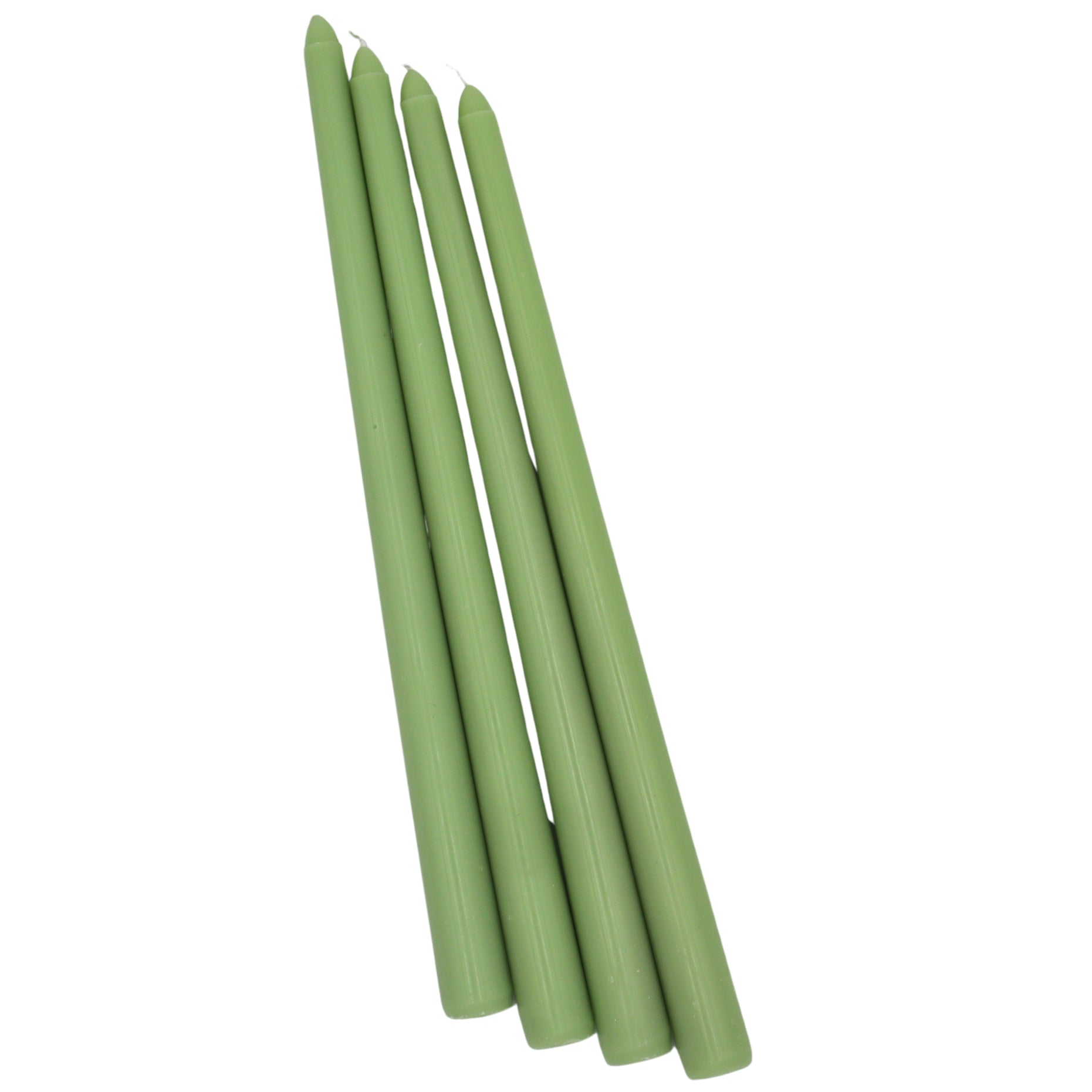 Extra Tall Taper Candle in Light Green (1 Case of 25 Candles)