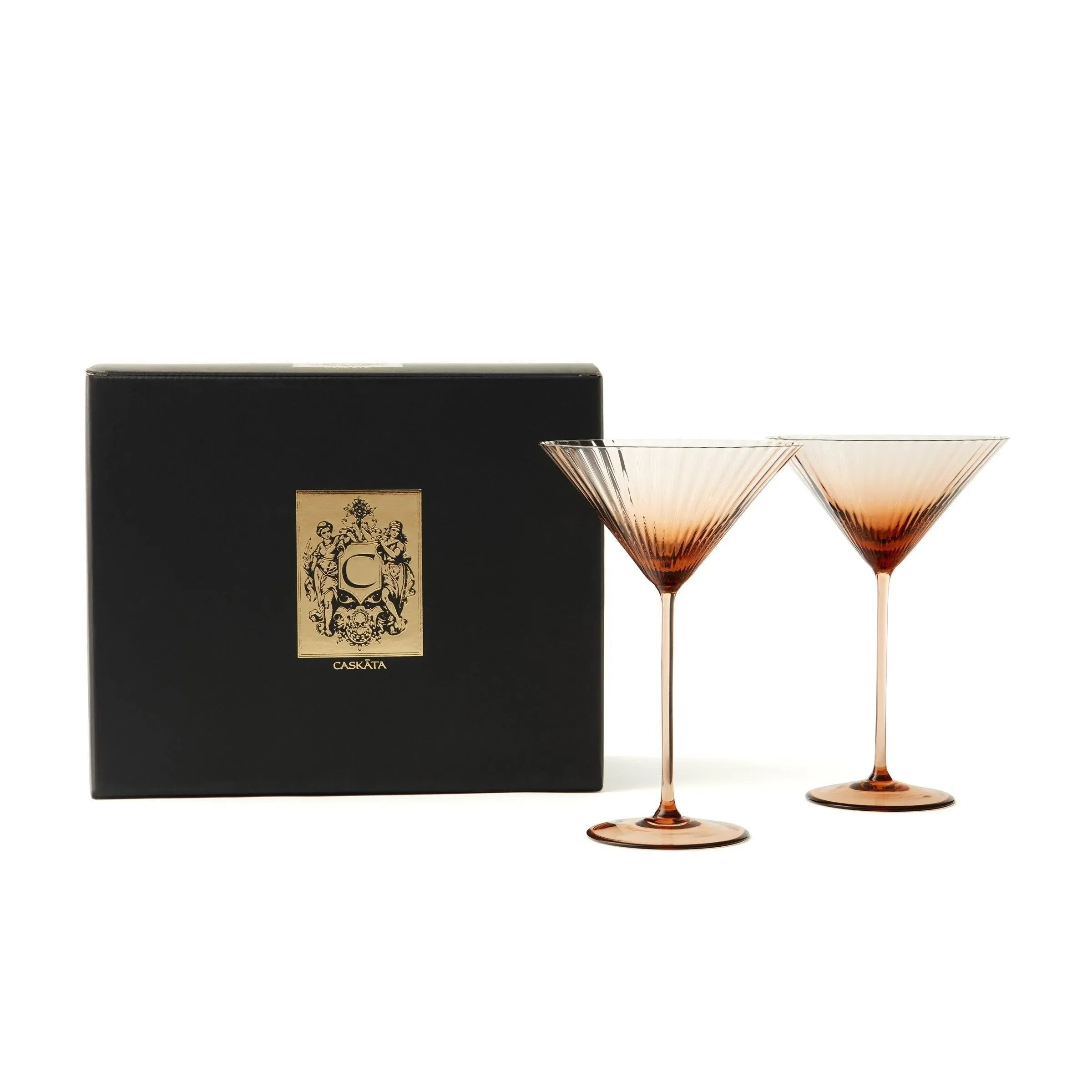Quinn Martini Glasses 8 Oz. (Set of 2) - The Mayfair Hall