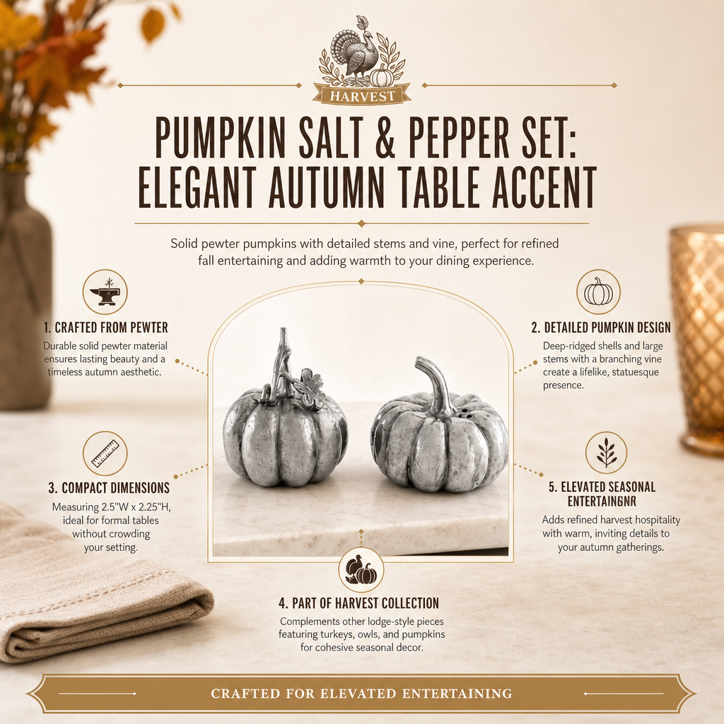 Pumpkin Salt & Pepper Set
