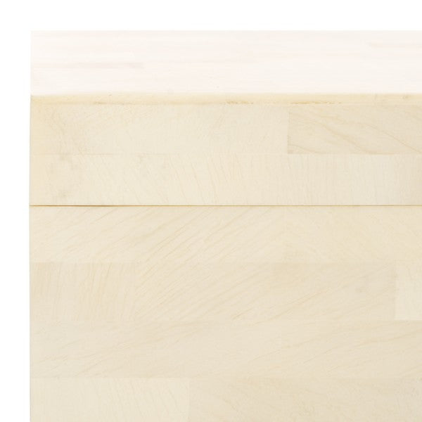 Sabi Decorative Box in Antique Ivory and Faux Bone (Set of 2)