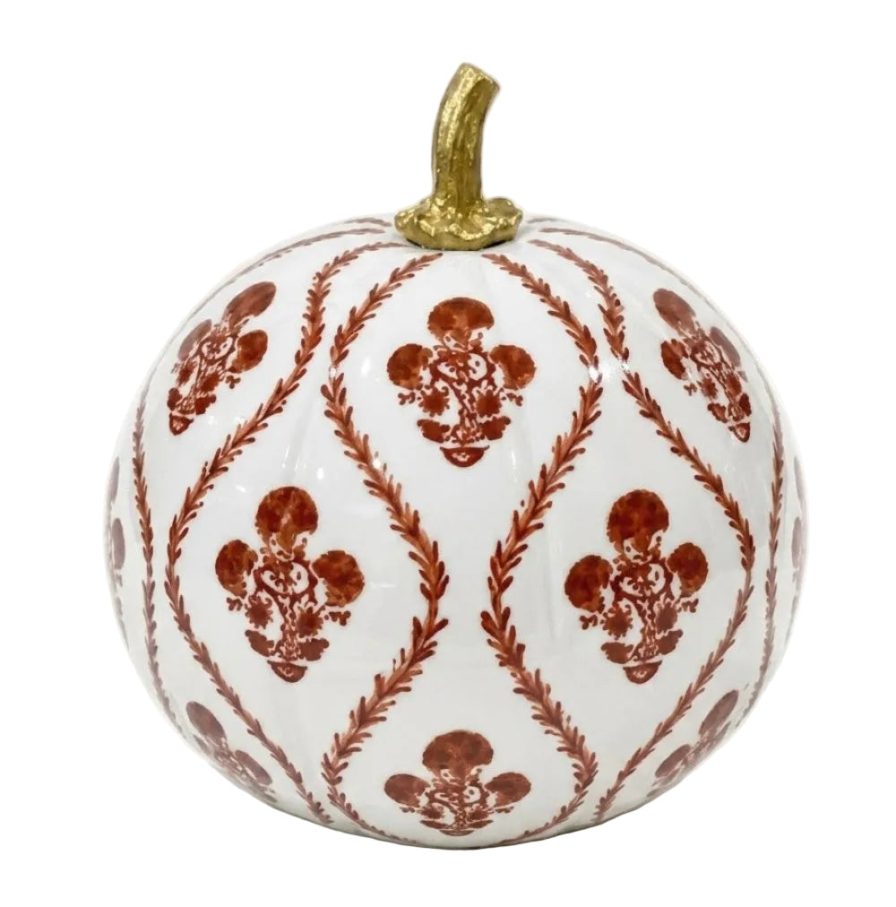 Rusty Red Heritage Medallion Pumpkin