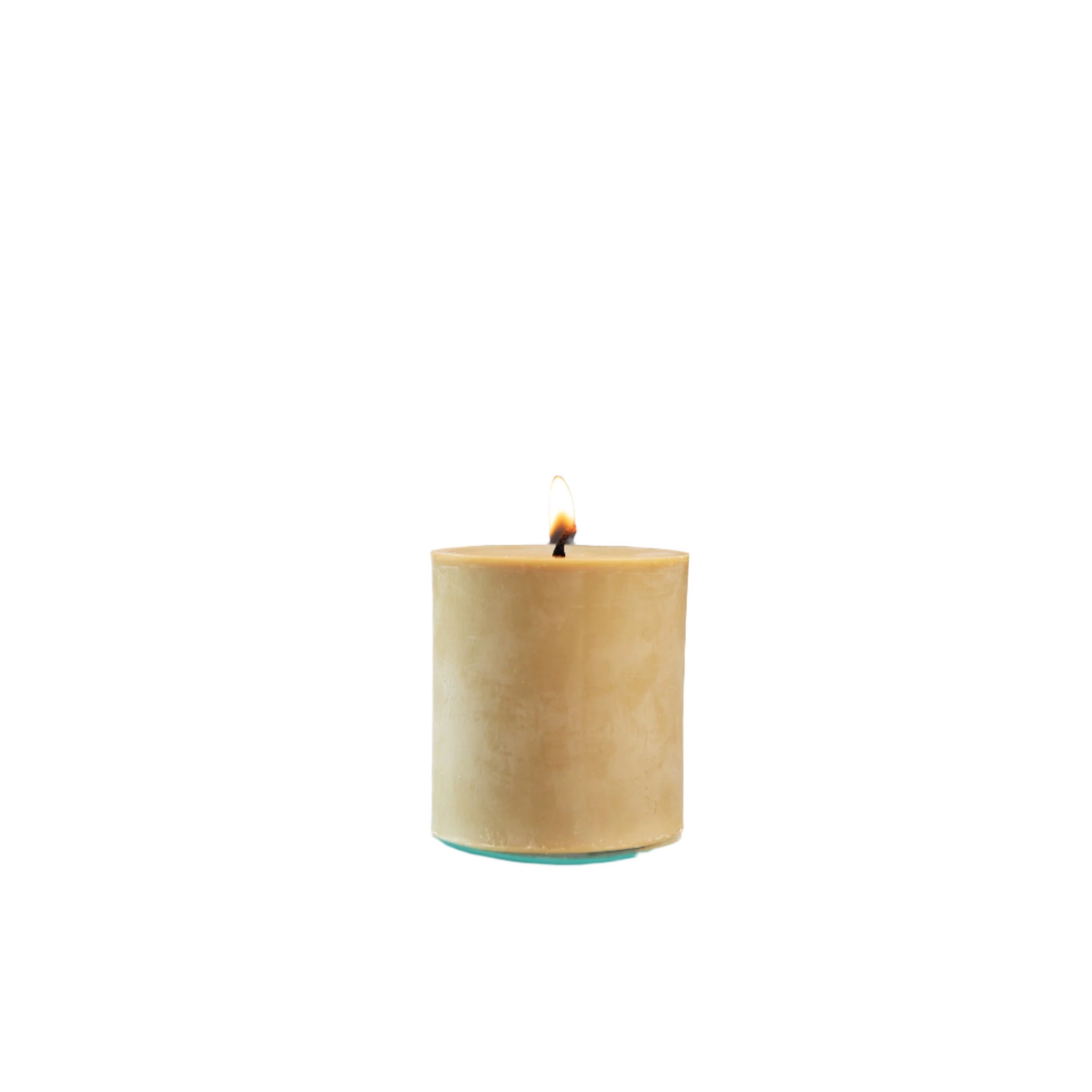 Real Bayberry Wax Pillar 3X4 (Unboxed)
