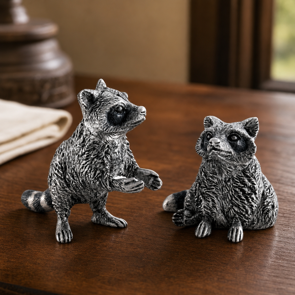 Raccoon Salt and Pepper