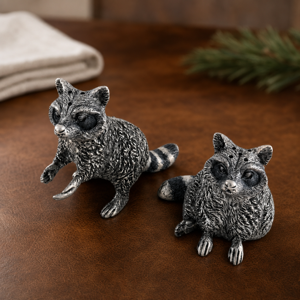 Raccoon Salt and Pepper