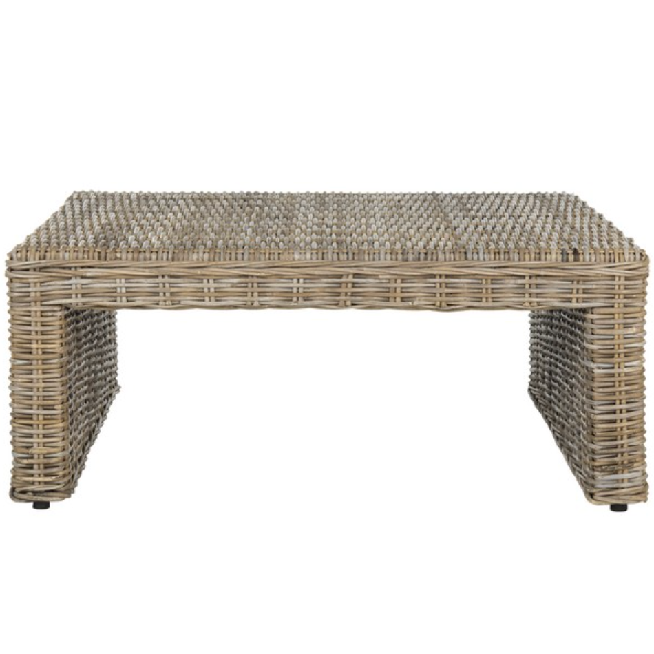 Persis Wicker Coffee Table in Natural