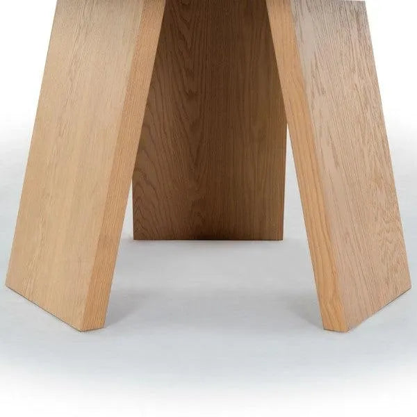 Julianna Wood Dining Table with Tripod Legs