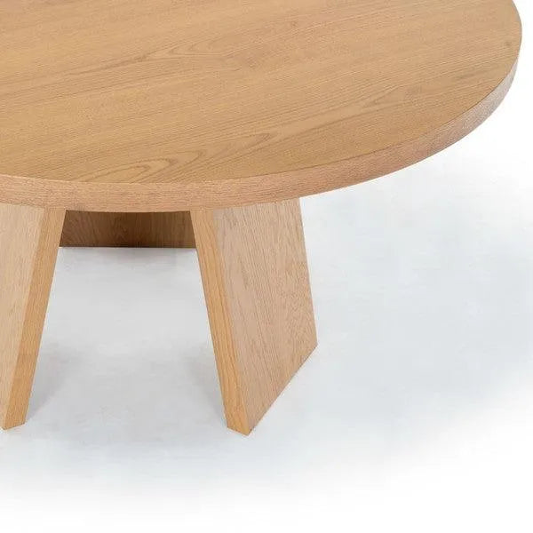 Julianna Wood Dining Table with Tripod Legs