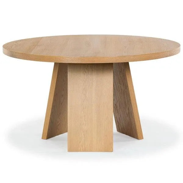 Julianna Wood Dining Table with Tripod Legs